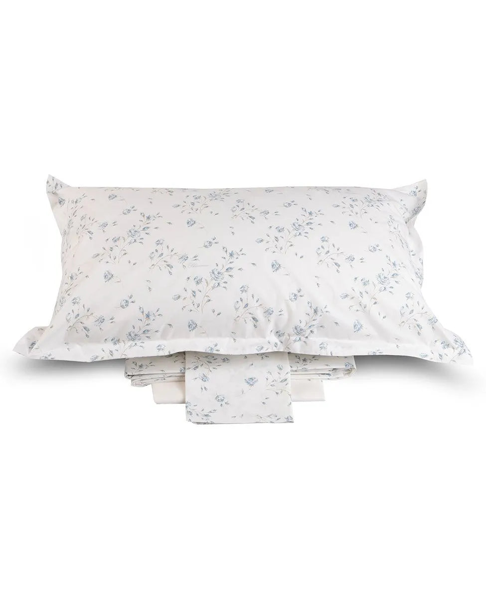 Blumarine Completo Lenzuola In Percalle Di Cotone Lilibet - Varie Dimensioni