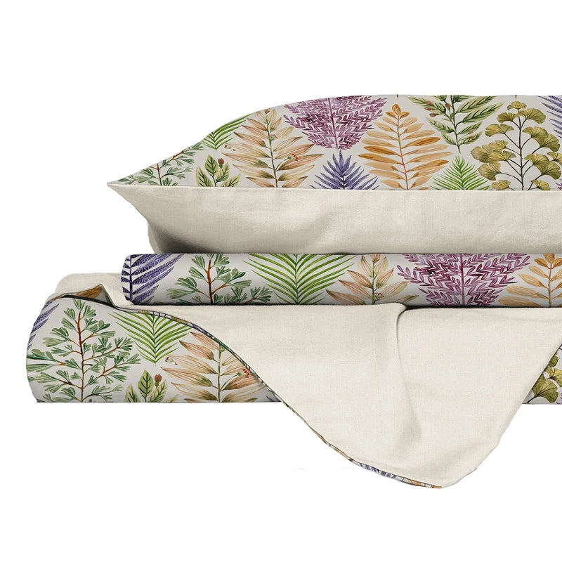 Parure Copripiumino Matrimoniale in Cotone 100% Made in Italy - Vari Disegni