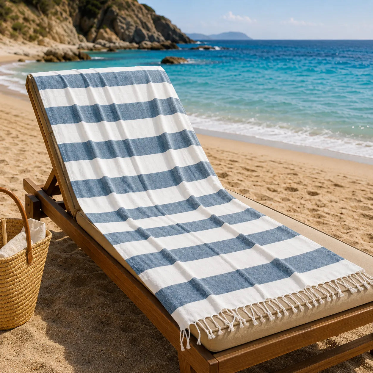 Caleffi Telo mare Pareo Fouta California Beach 90x180cm