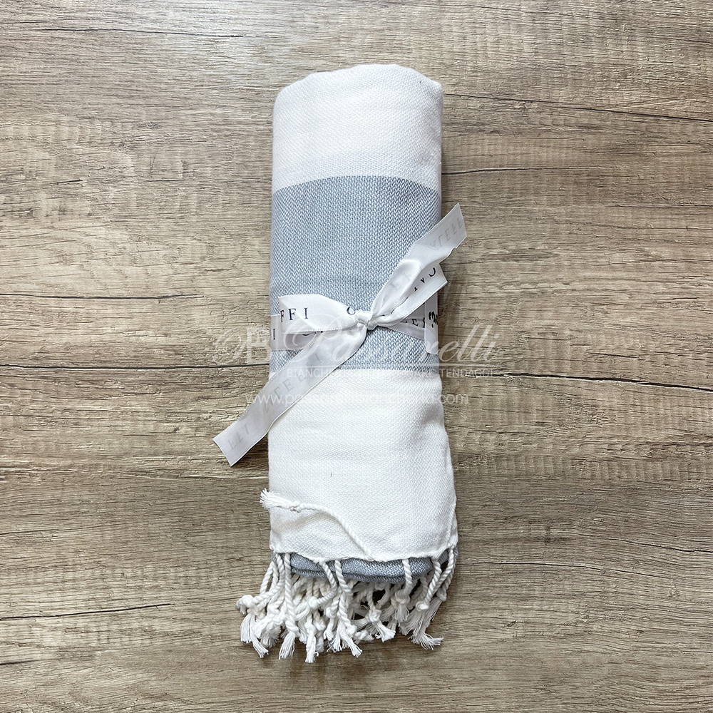 Caleffi Telo mare Pareo Fouta California Beach Con il Tuo Nome 90x180 2411S10