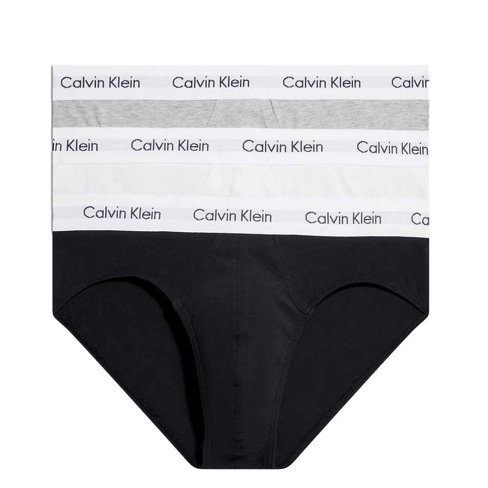 Calvin Klein Slip da Uomo In Confezione Da 3 Slip U2661G-998 S36 - Passarelli Biancheria
