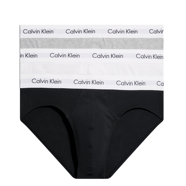 Calvin Klein Slip da Uomo In Confezione Da 3 Slip U2661G-998 S36 - Passarelli Biancheria