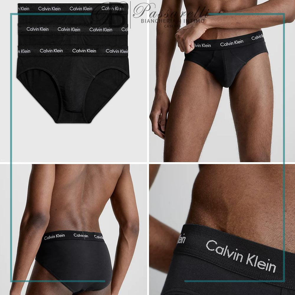 Calvin Klein Slip da Uomo In Confezione Da 3 Slip U2661G-XWB S36 - Passarelli Biancheria