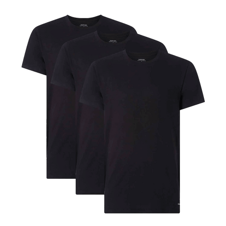 Calvin Klein T-Shirt da Uomo In Cotone Confezione Da 3 NB4011E-001 S38 - Passarelli Biancheria
