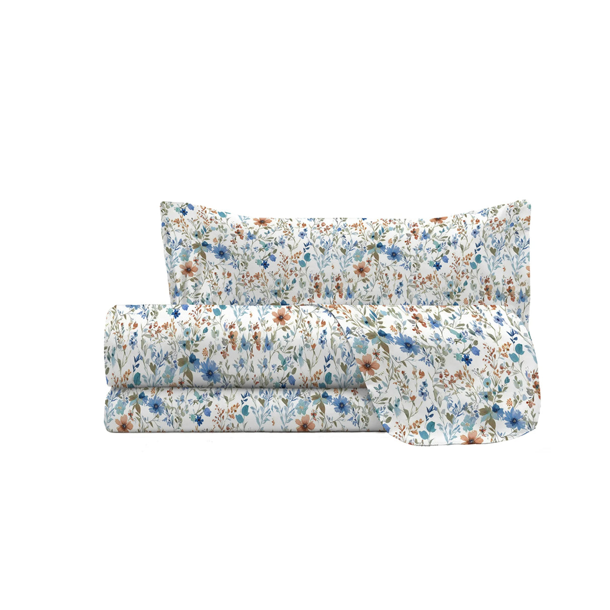 Completo Lenzuola 100% Cotone Ida - Varie Dimensioni