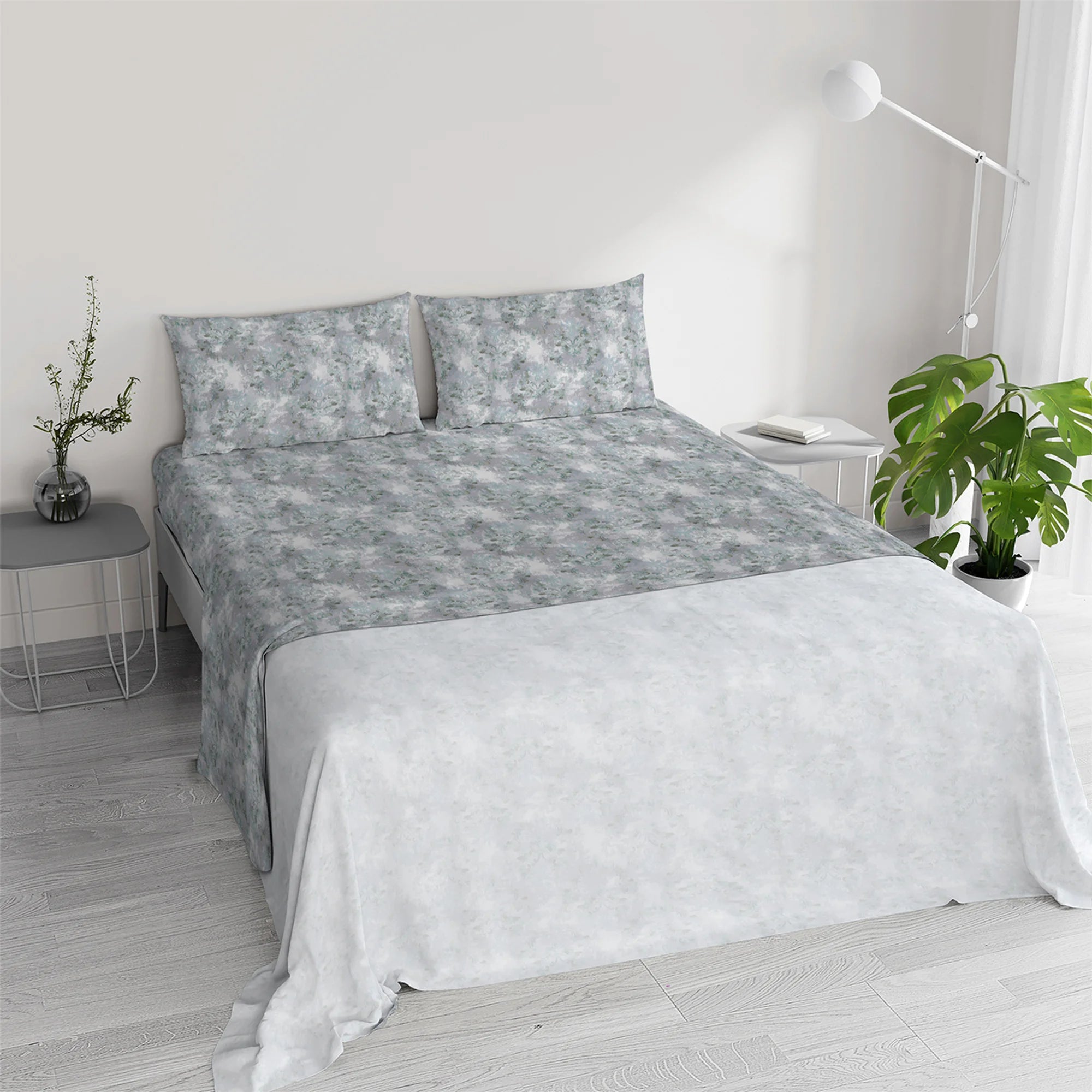 Completo Lenzuola 100% Cotone Ida - Varie Dimensioni