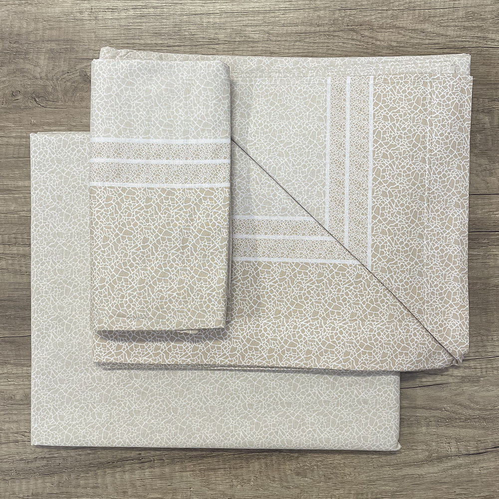 Completo Lenzuola Matrimoniale Made in Italy LC1654 S28