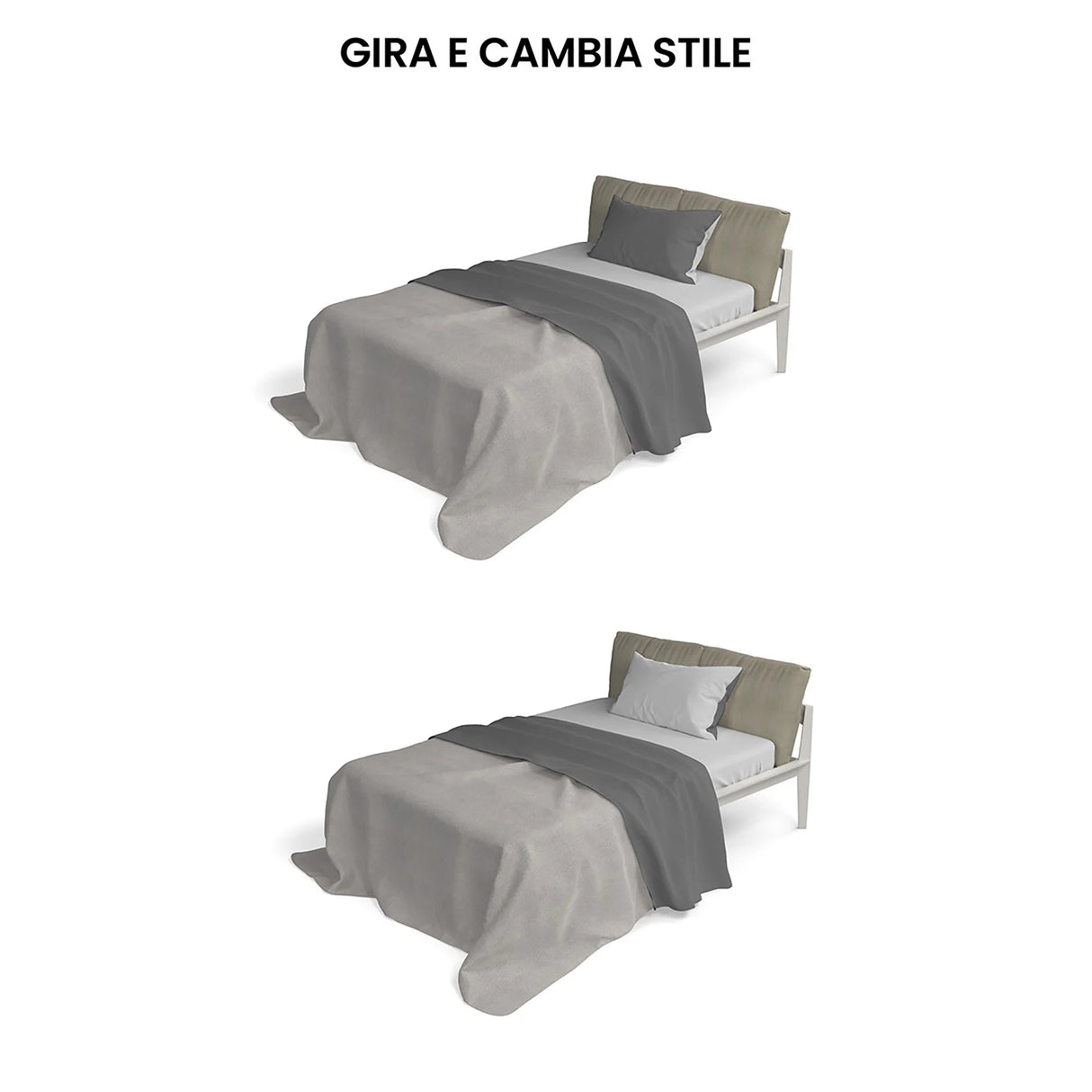 Completo Lenzuola in Puro Cotone Tinta Unita Colors Double - Varie Dimensioni