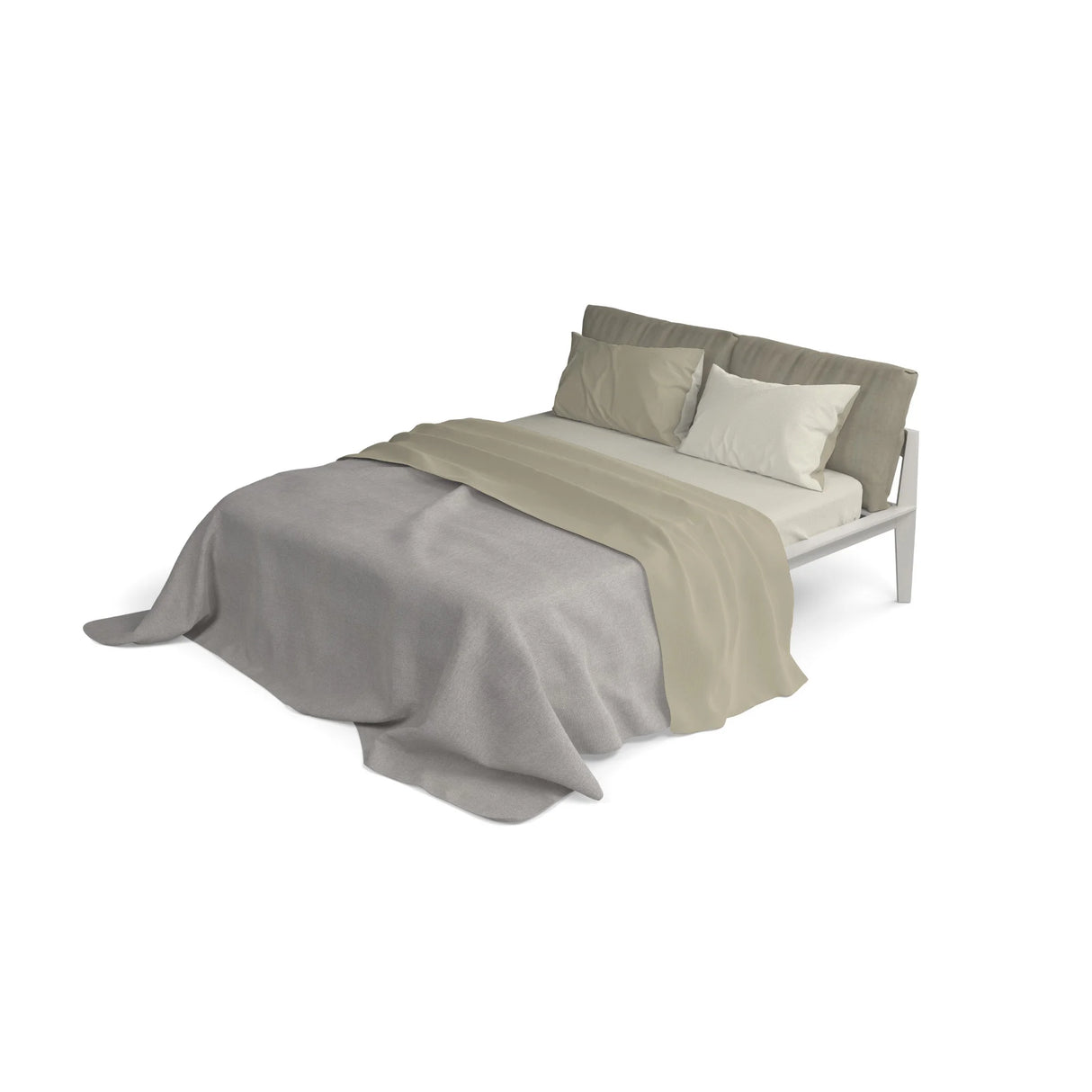 Completo Lenzuola in Puro Cotone Tinta Unita Colors Double - Varie Dimensioni