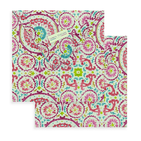 Coppia cuscini coprisedia Ipanema di Biancheriaitaliana 40x40 cm - Passarelli Biancheria