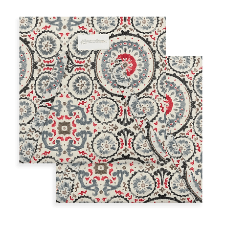 Coppia cuscini coprisedia Ipanema di Biancheriaitaliana 40x40 cm - Passarelli Biancheria