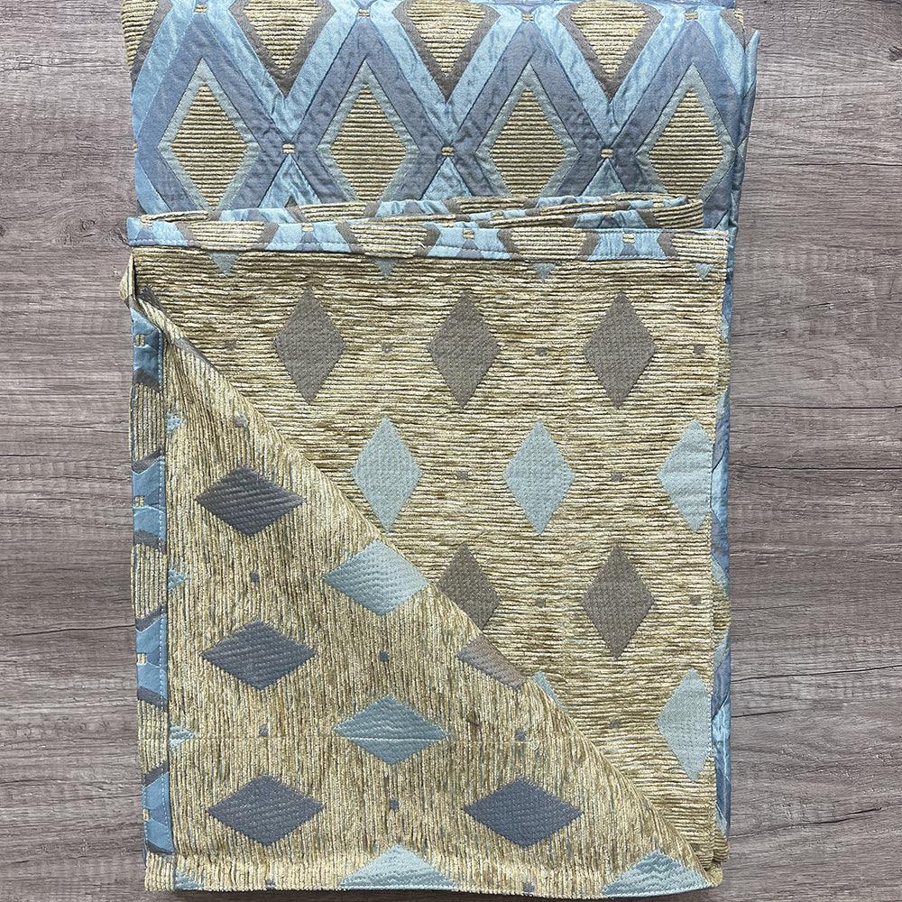 Copriletto Estivo Matrimoniale Artigianale in Tappezzeria di Viscosa Lavorato a Mano S30 - Passarelli Biancheria