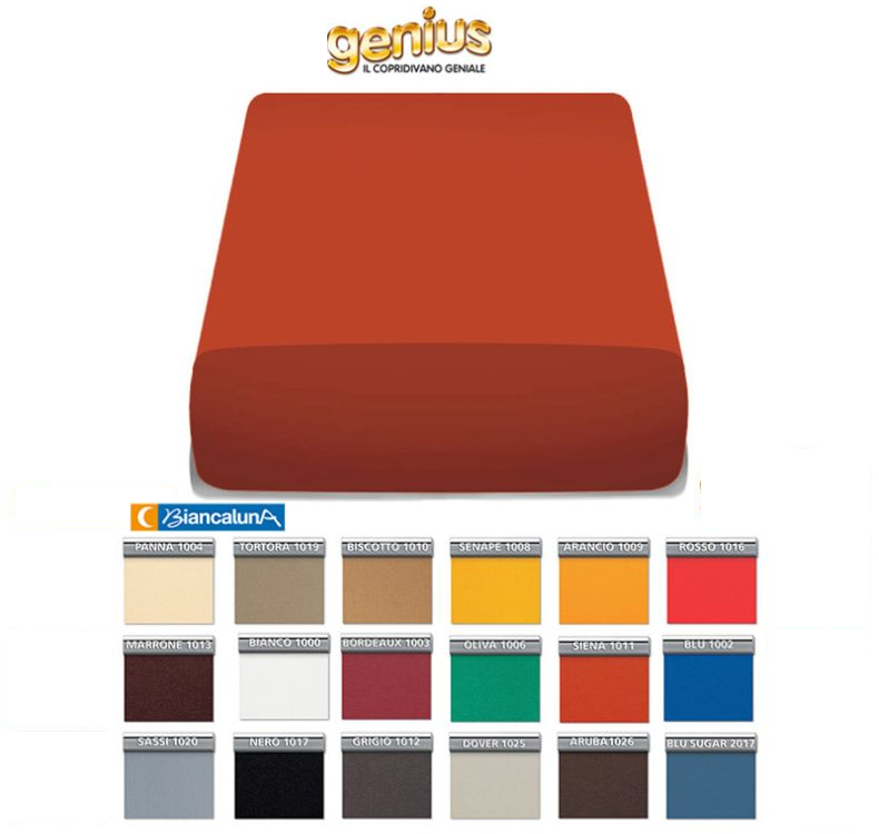 Copricuscini Genius – Elasticizzati, Coordinabili, in Tinta Unita o Fantasia