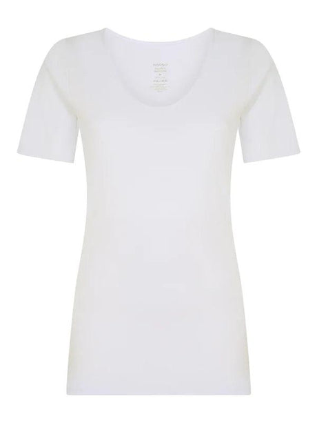 Ragno Maglia Intima da Donna in Caldo Cotone Felpato Maniche Corte D229A8 S12 - Passarelli Biancheria