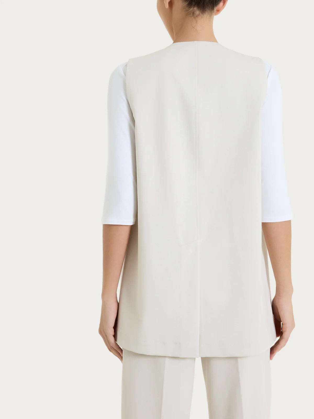 Ragno Gilet aperto in Compact Light D293GL S53