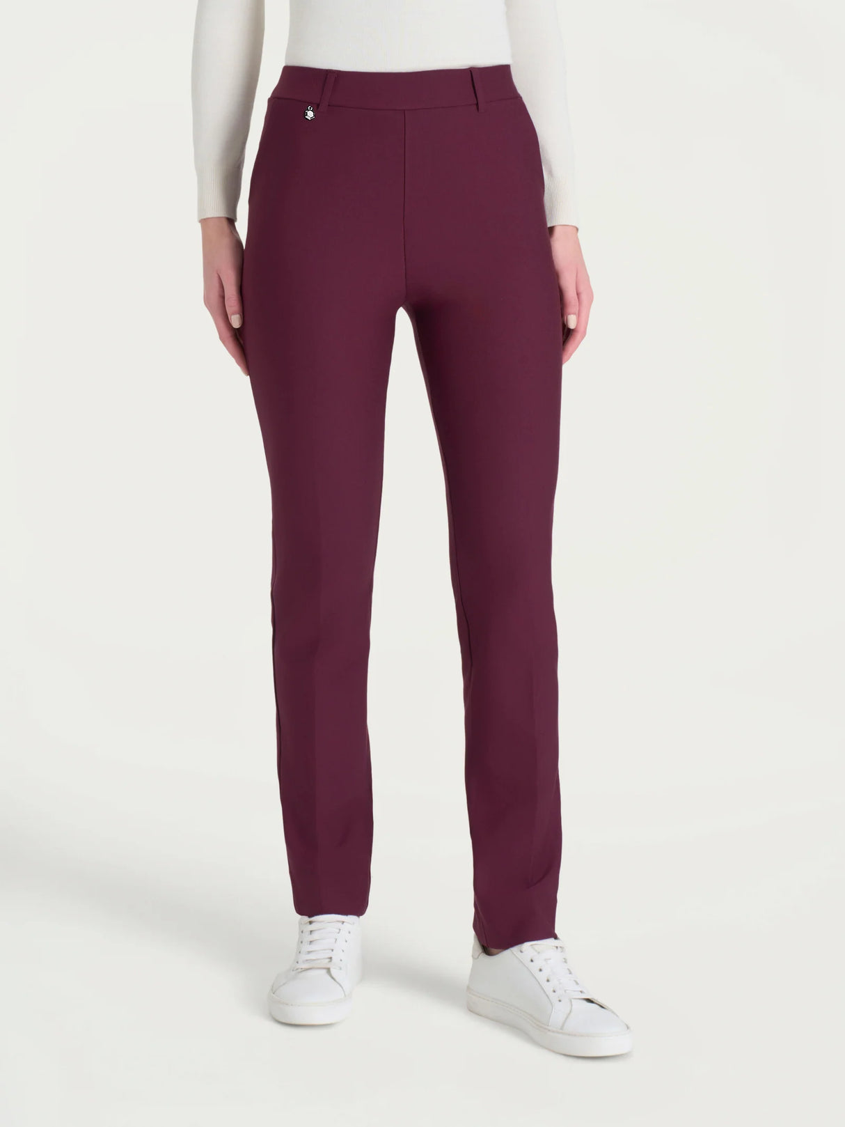 Ragno Pantalone da Donna Straight Leg in Viscosa Elasticizzata DB24PP 2510S70