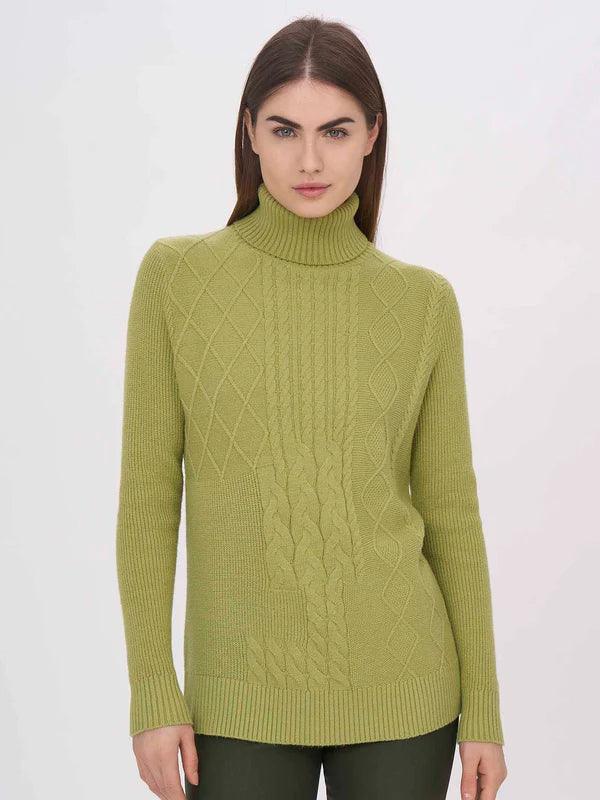 Ragno Maglia con collo roulè in filato Super Soft DE65MK S53 - Passarelli Biancheria