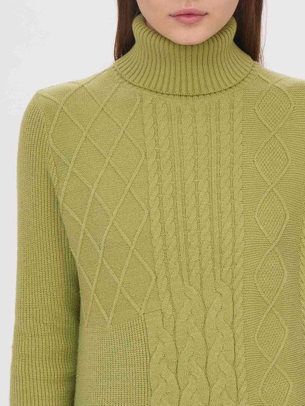 Ragno Maglia con collo roulè in filato Super Soft DE65MK S53 - Passarelli Biancheria