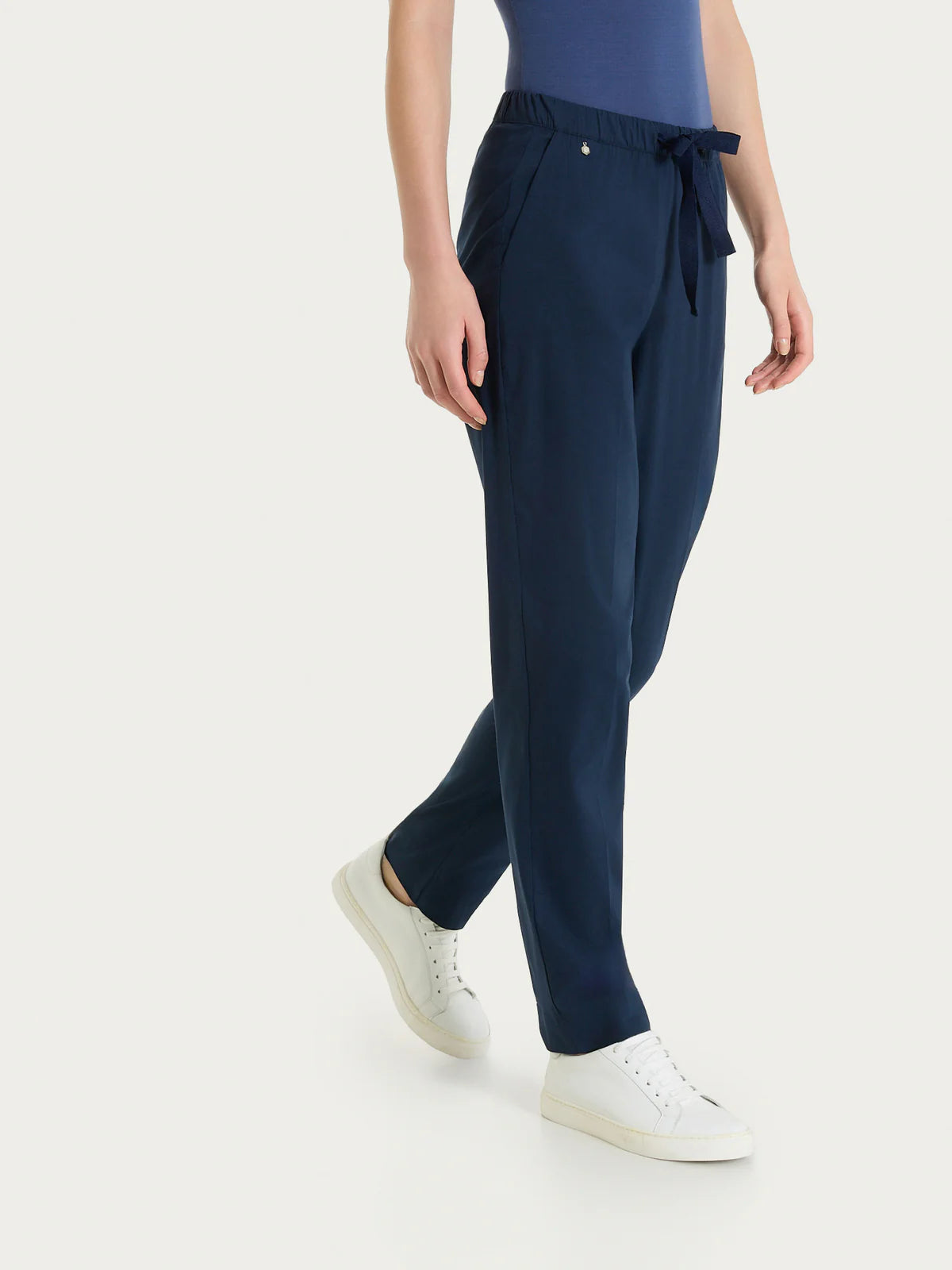Ragno Pantalone jogger con tasche in Super Fresh DH15PU 2504S46