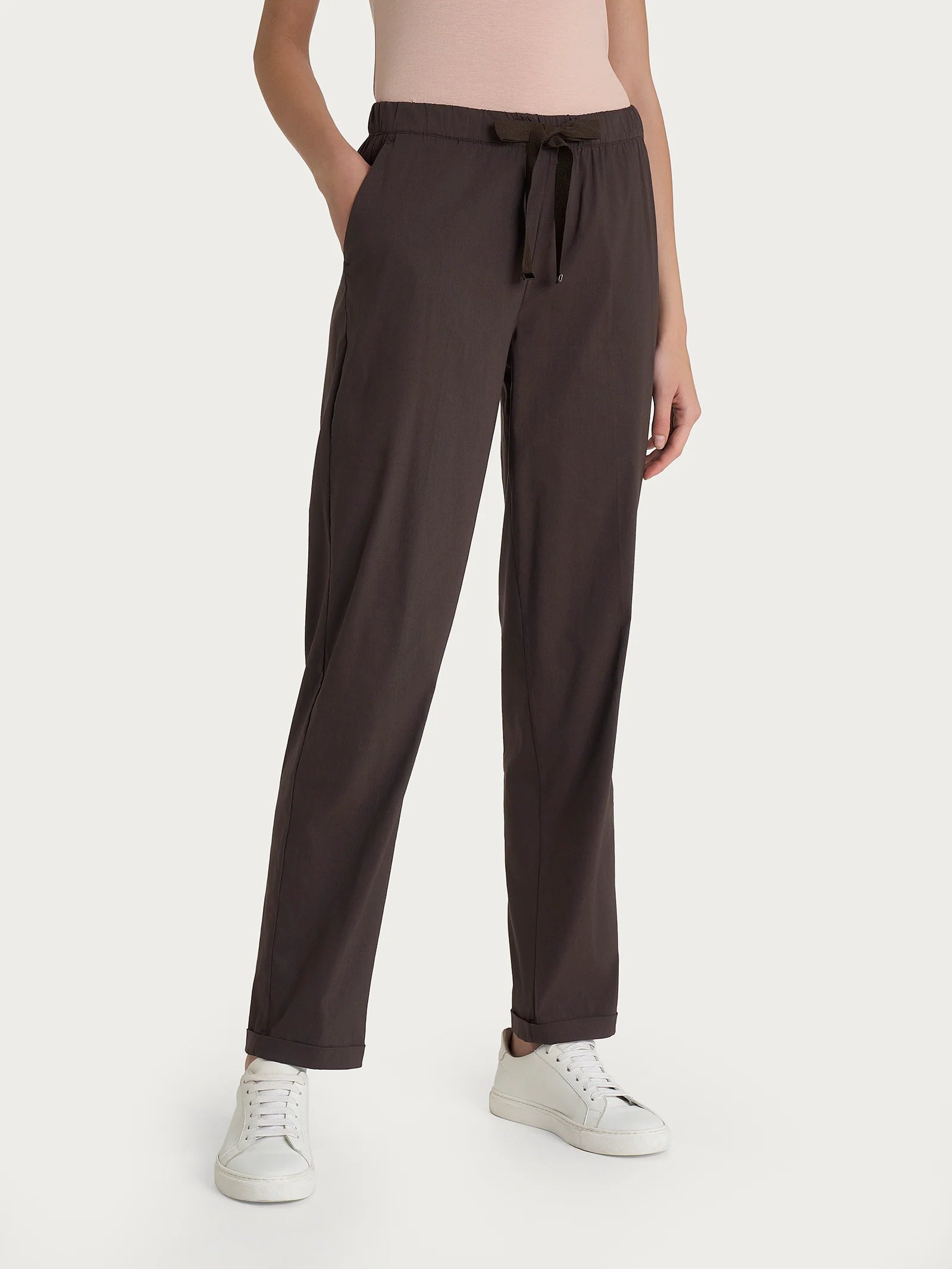 Ragno Pantalone jogger con tasche in Super Fresh DH15PU 2504S46