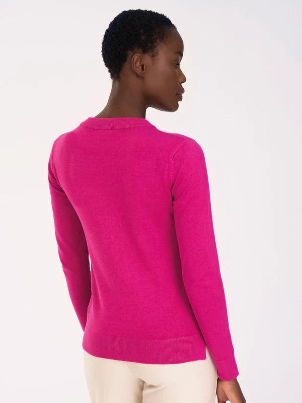 Ragno Maglia girocollo in filato Winter Basic DI44T9 S28 - Passarelli Biancheria