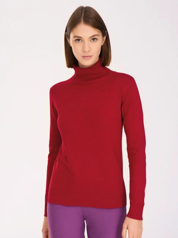 Ragno Maglia collo roulè in filato Winter Basic DI44TK S30 - Passarelli Biancheria