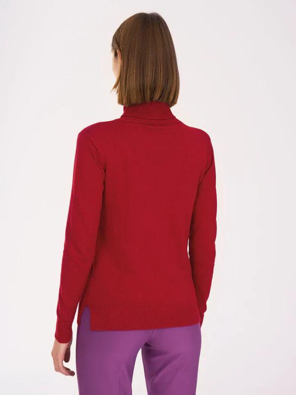 Ragno Maglia collo roulè in filato Winter Basic DI44TK S30 - Passarelli Biancheria