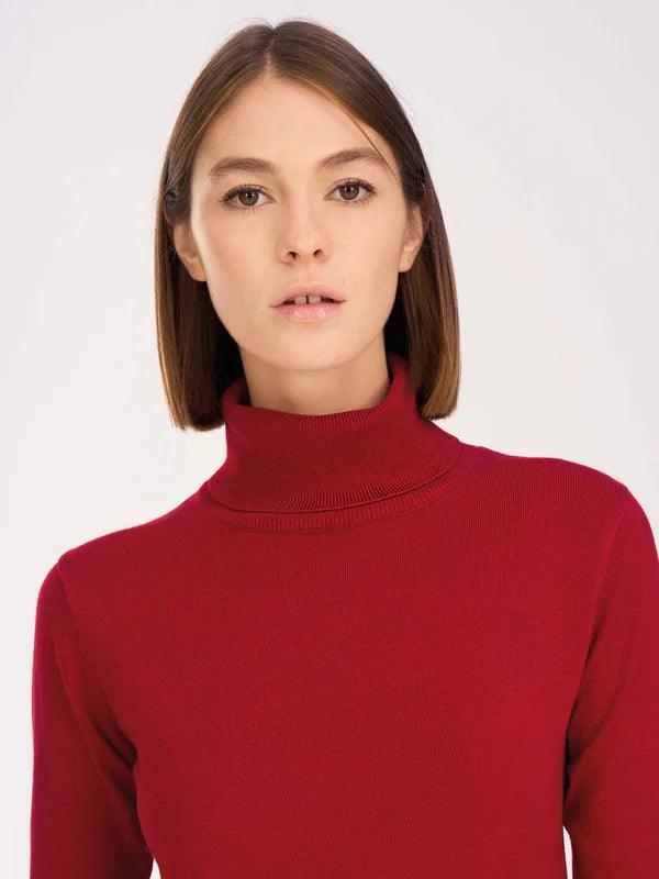 Ragno Maglia collo roulè in filato Winter Basic DI44TK S30 - Passarelli Biancheria