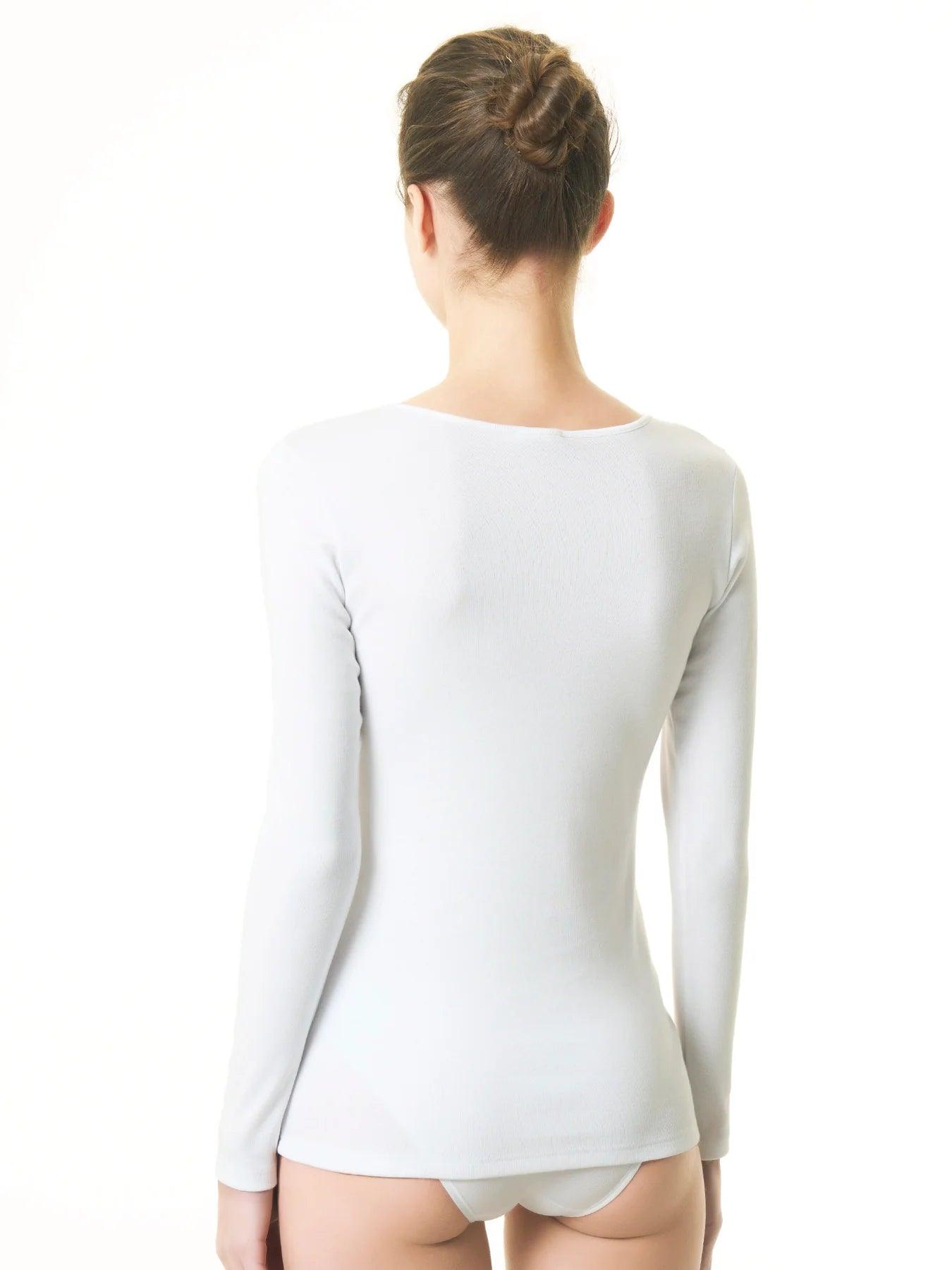 Ragno Maglia Intima Donna Maniche Lunghe Thermo Cotton DM43A9 S18 - Passarelli Biancheria