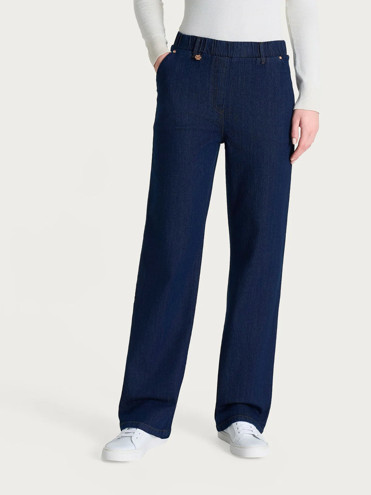Ragno Jeans ampio con tasche in 4 Seasons Denim DM48PE