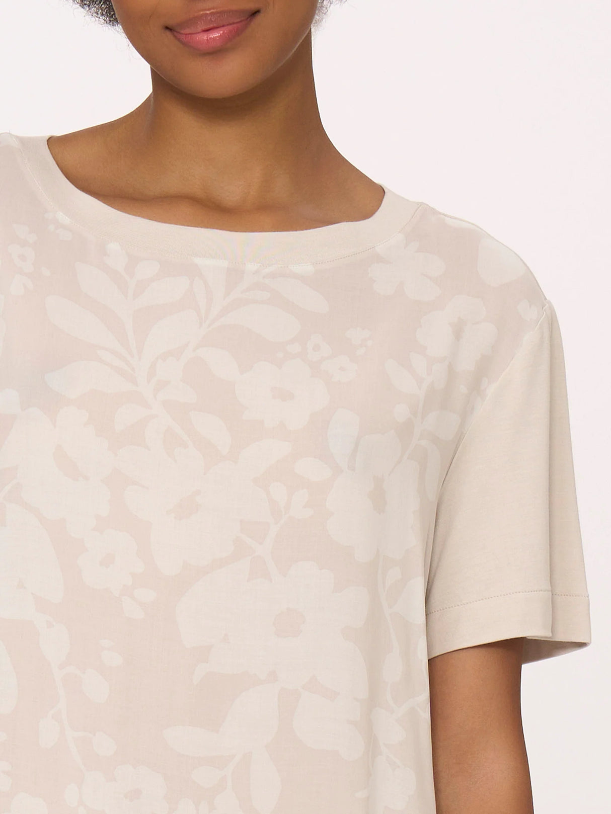 Ragno Maglietta da Donna in Viscosa Summer DN03T7 S30