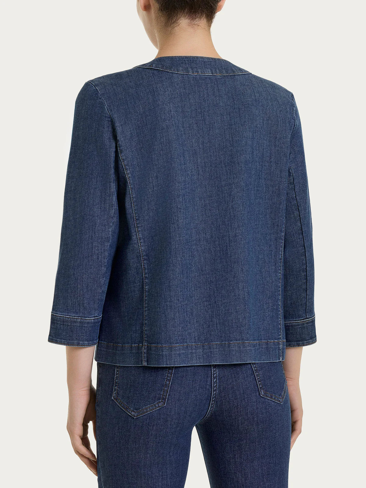 Ragno Giacca con bottoni in Light Denim DN18GW S60