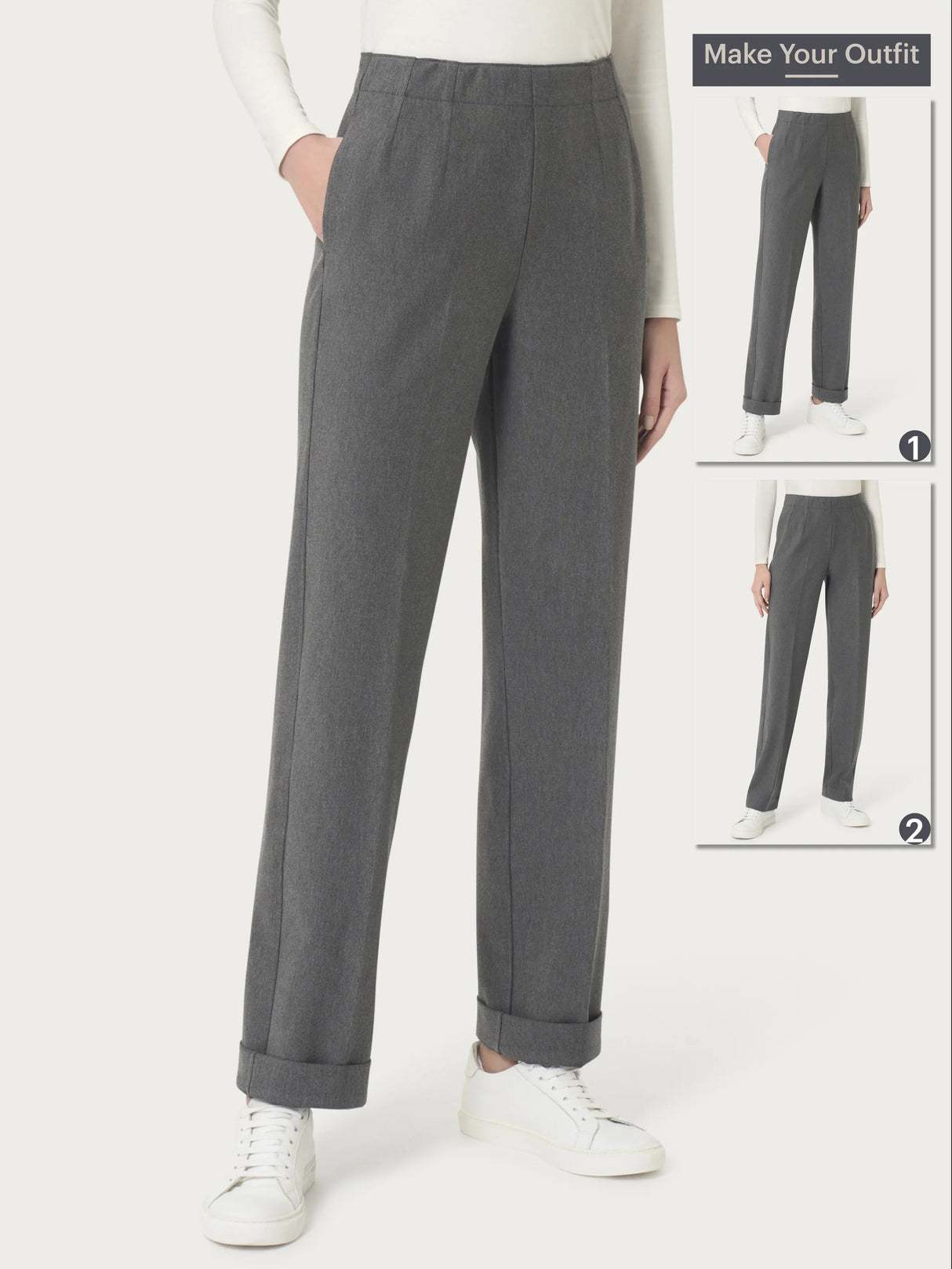 Ragno Pantalone Invernale dritto con tasche in tessuto Compact DO32PP 2410S70