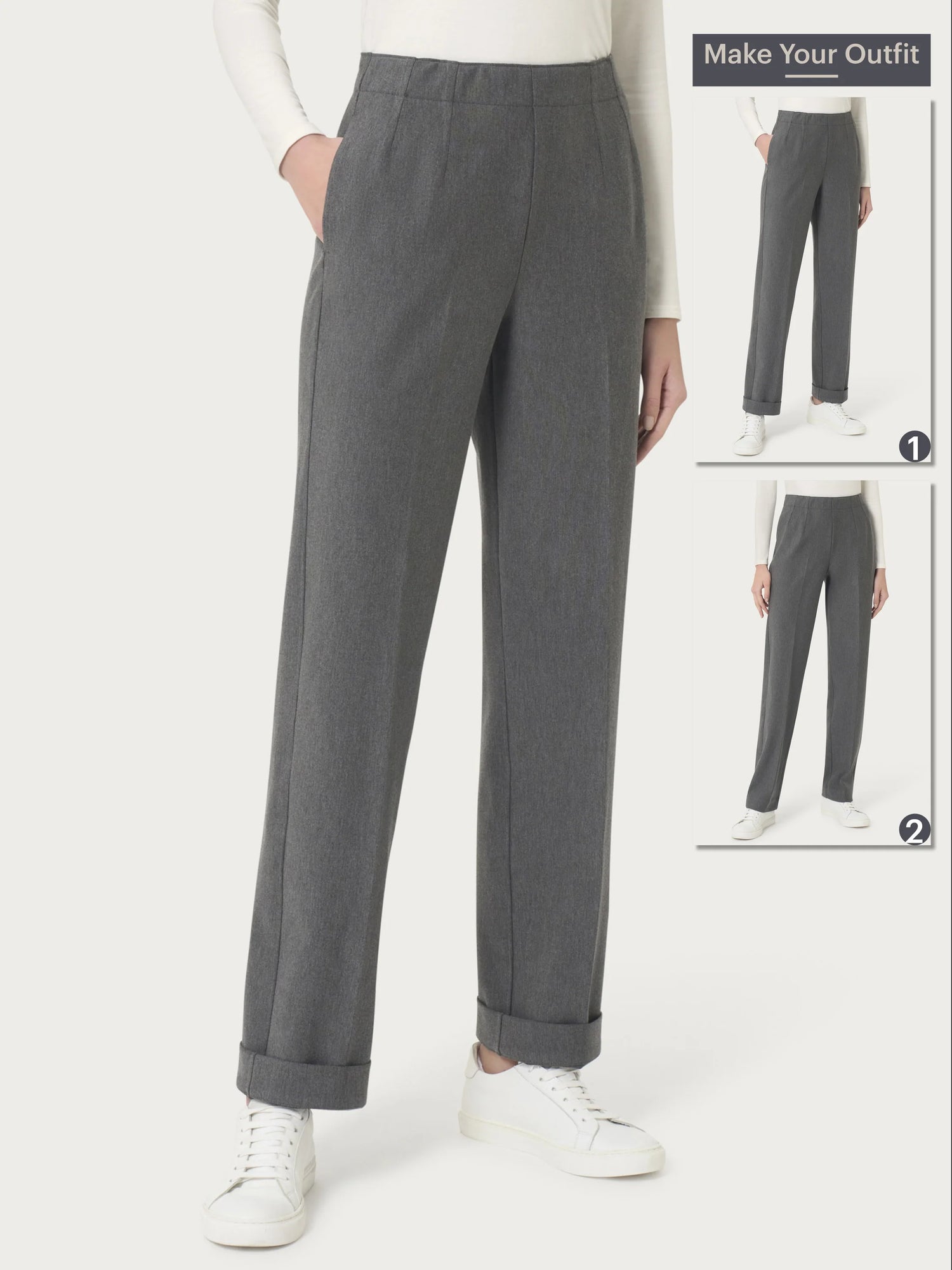 Ragno Pantalone Invernale dritto con tasche in tessuto Compact DO32PP 2410S70