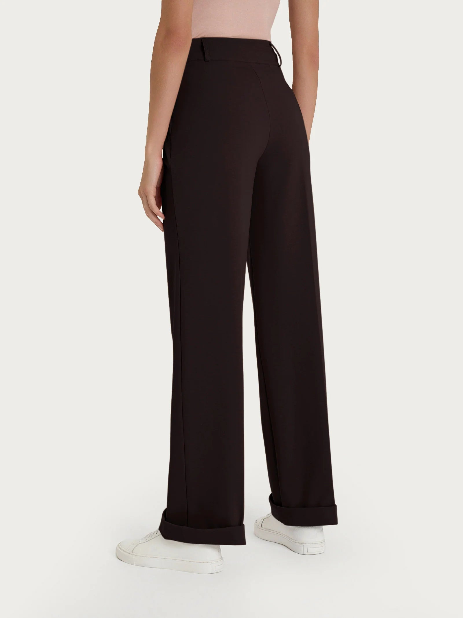 Ragno Pantalone ampio con tasche e pinces in Compact Light DP40PE 2504S80