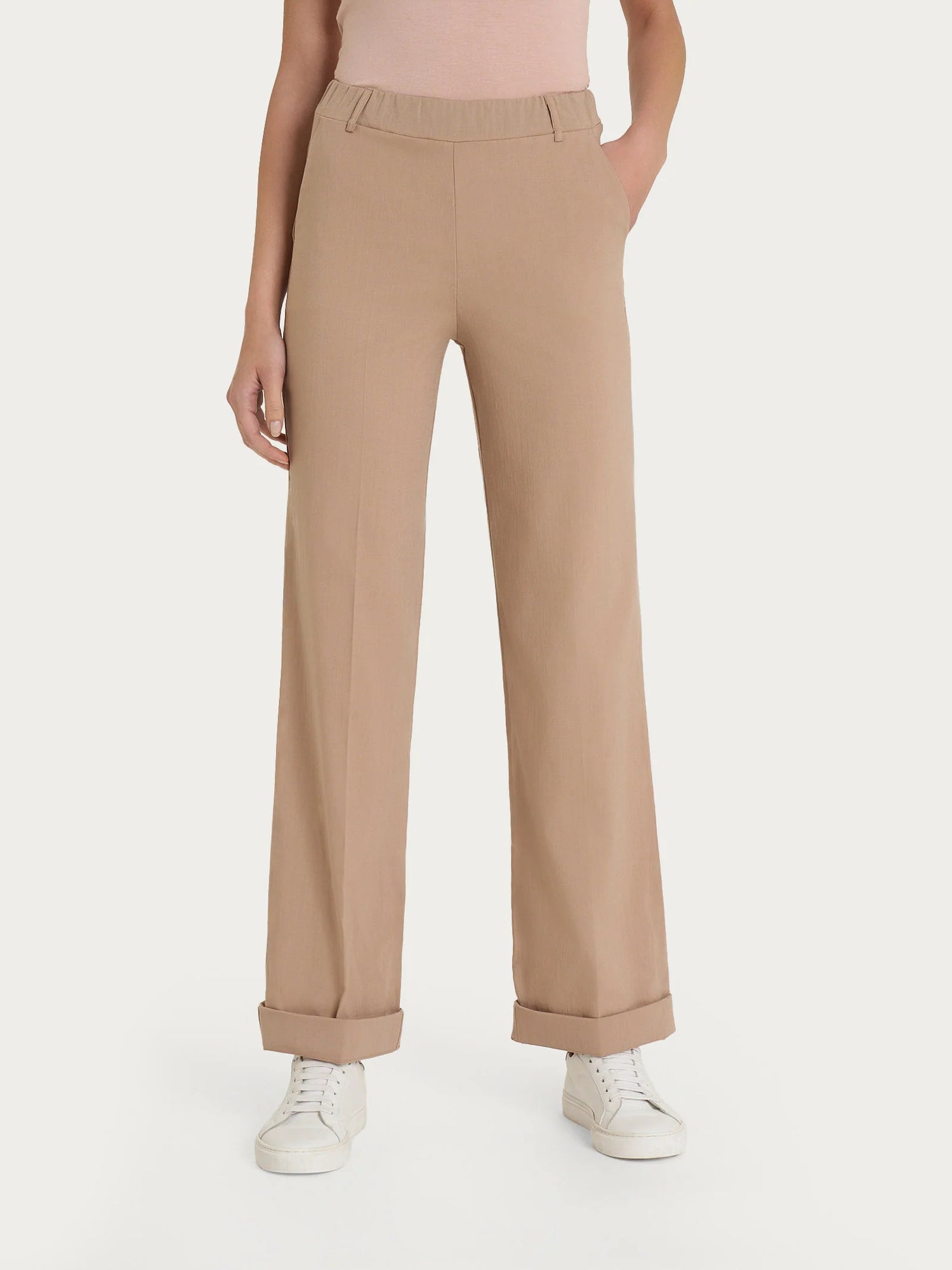 Ragno Pantalone dritto con tasche in Super Natural DP79PL 2504S70