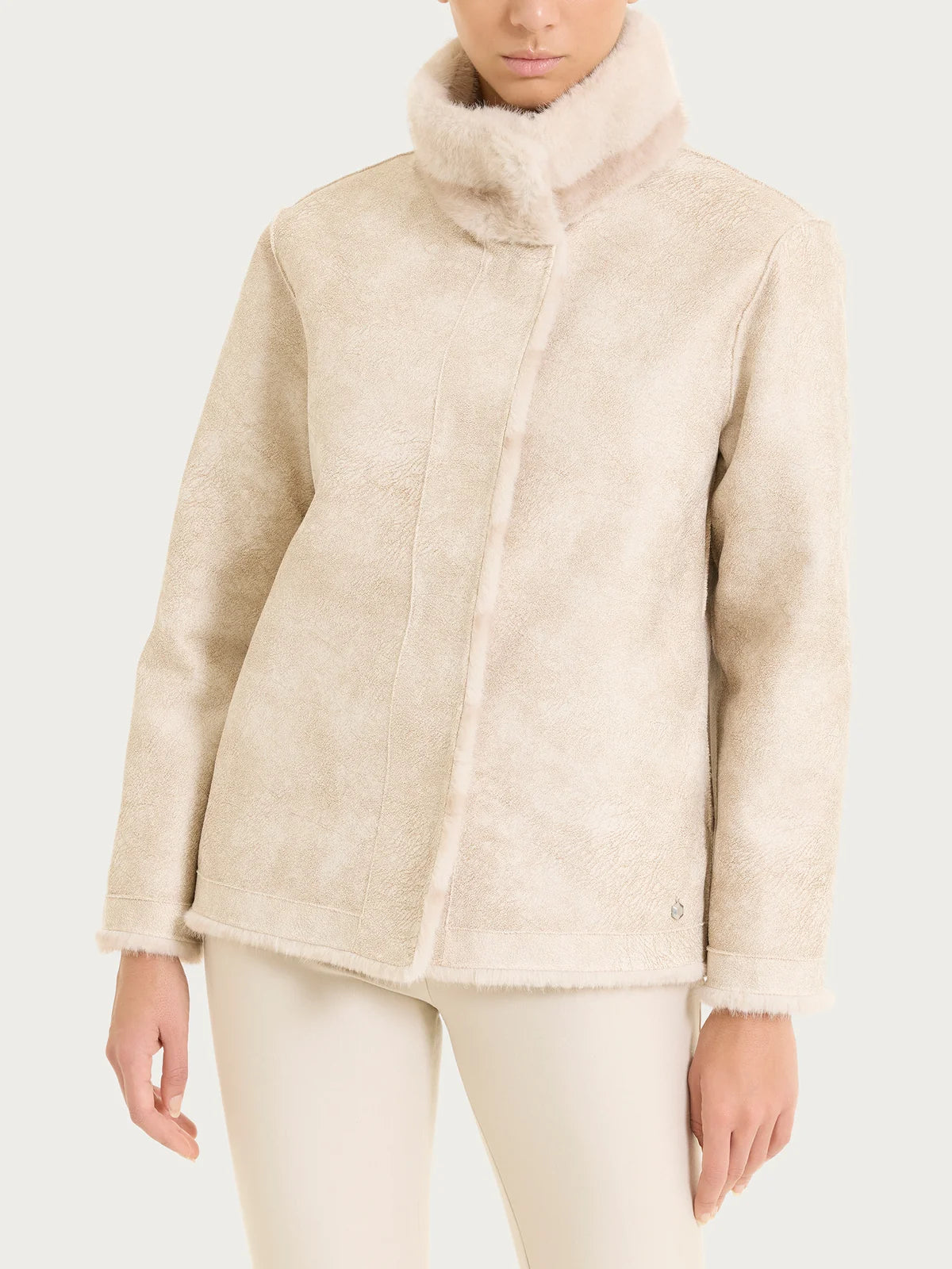 Ragno Fuzzy Coat Giacca double-face DQ43KX