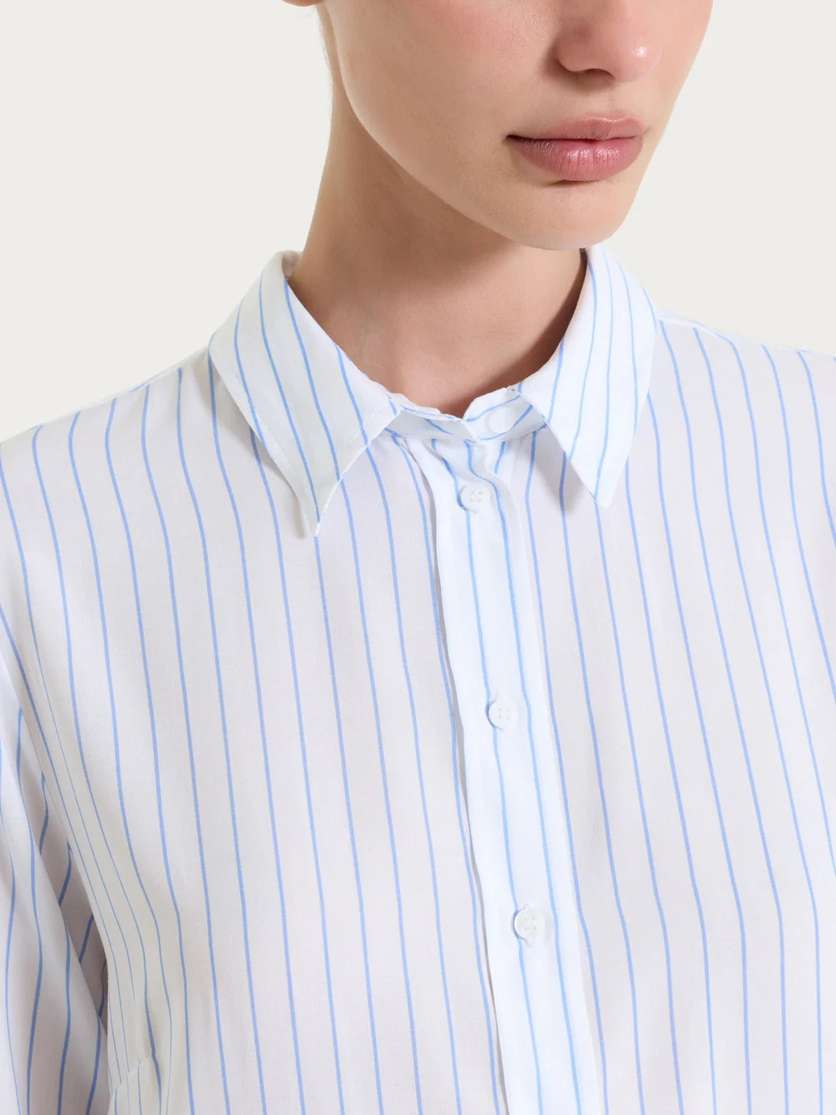 Ragno Camicia a righe in EcoSeta DS57SC S45