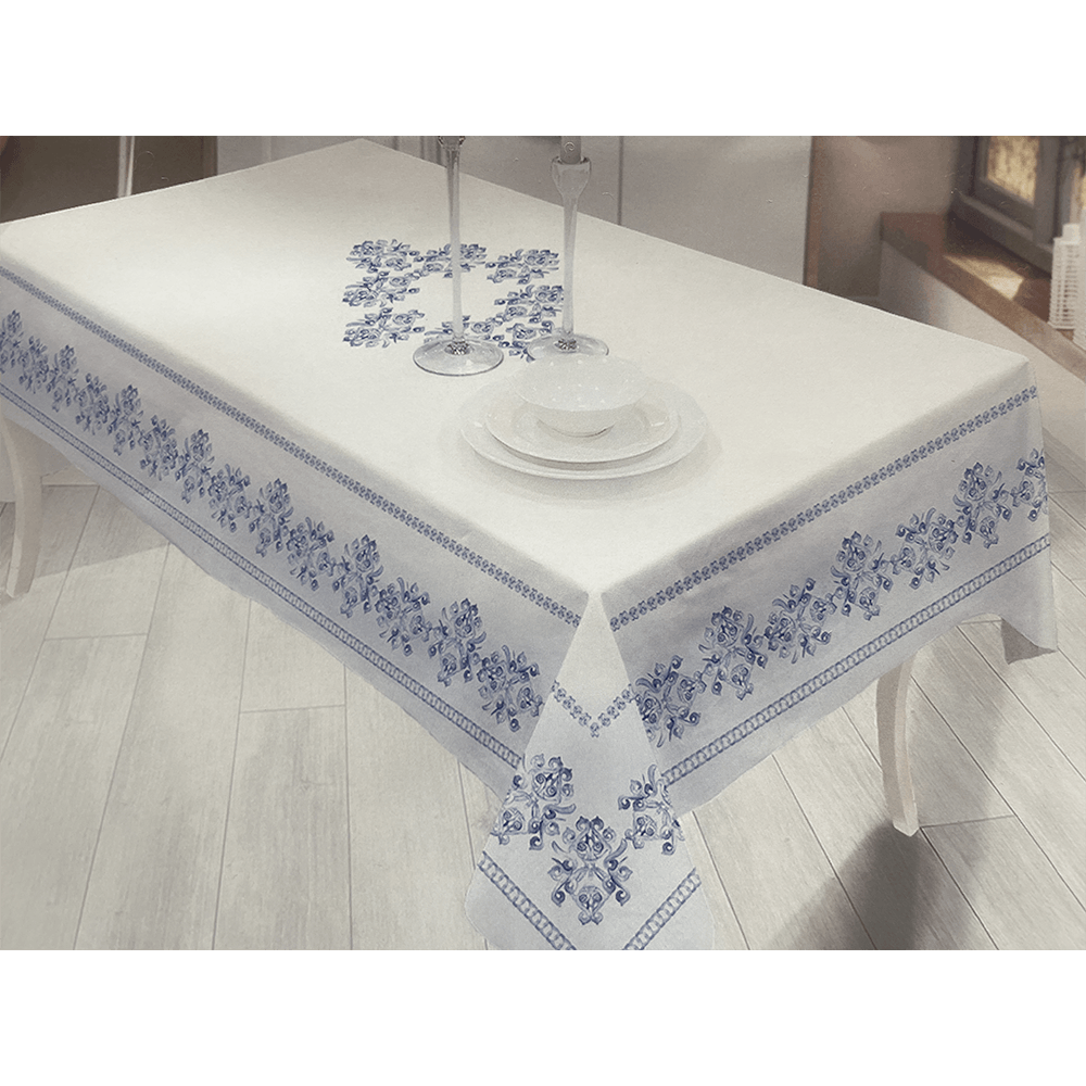 Daylight Tovaglia da Tavola da 6 in Cotone Vietri ME0278 S40 - Passarelli Biancheria