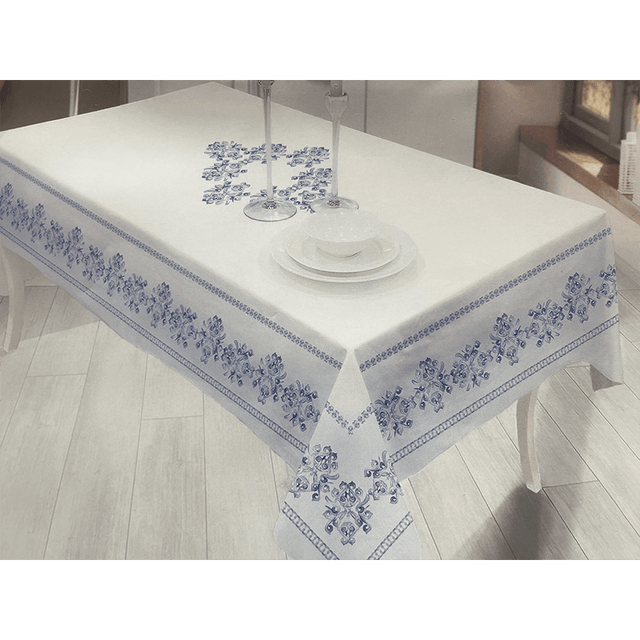 Daylight Tovaglia da Tavola da 6 in Cotone Vietri ME0278 S40 - Passarelli Biancheria