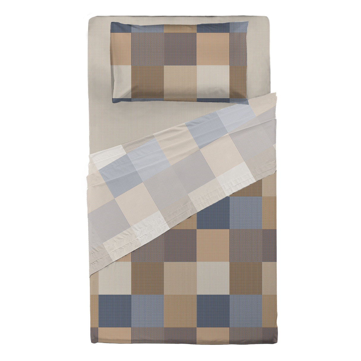 Di Maestro Completo Letto in Puro Cotone Singolo Carter 2511S26