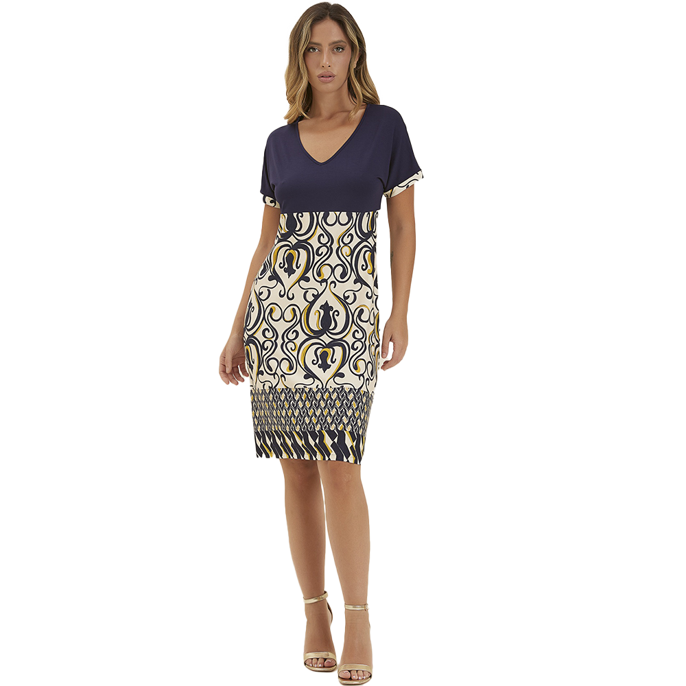 Divas Abito Estivo Maniche Corte in Viscosa V756 2504S52