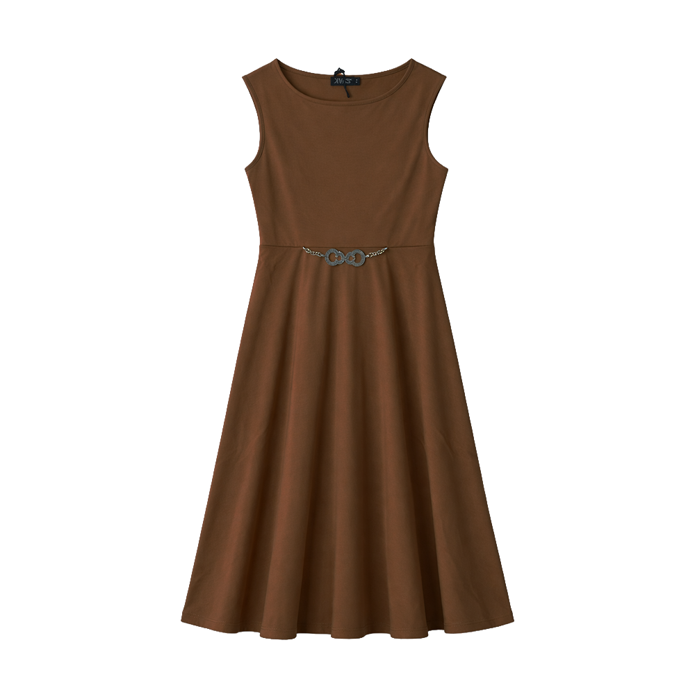 Divas Abito Estivo Senza Maniche in Viscosa A1244 2604S70