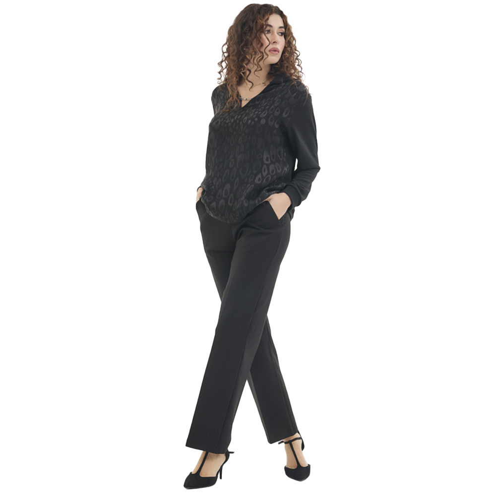 Divas Pantalone Invernale da Donna Dritto/tasche punto milano lux PN64 2510S40