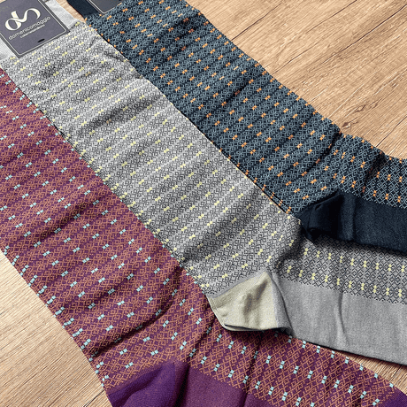 Domenico Maggio Calza Lunga da Uomo in Cotone Filo Fantasia DM444 S90 - Passarelli Biancheria