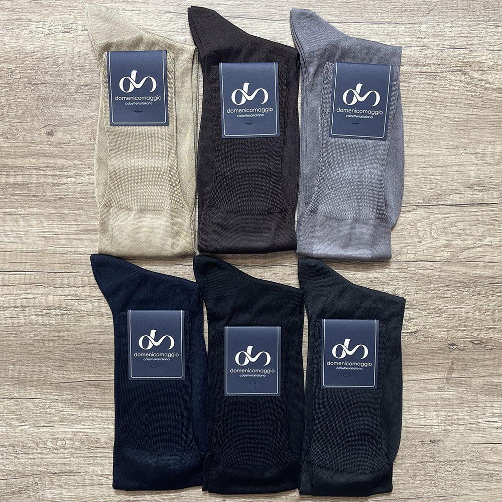 Domenico Maggio Calza Lunga da Uomo in Filo Scozia DM388 S50 - Passarelli Biancheria