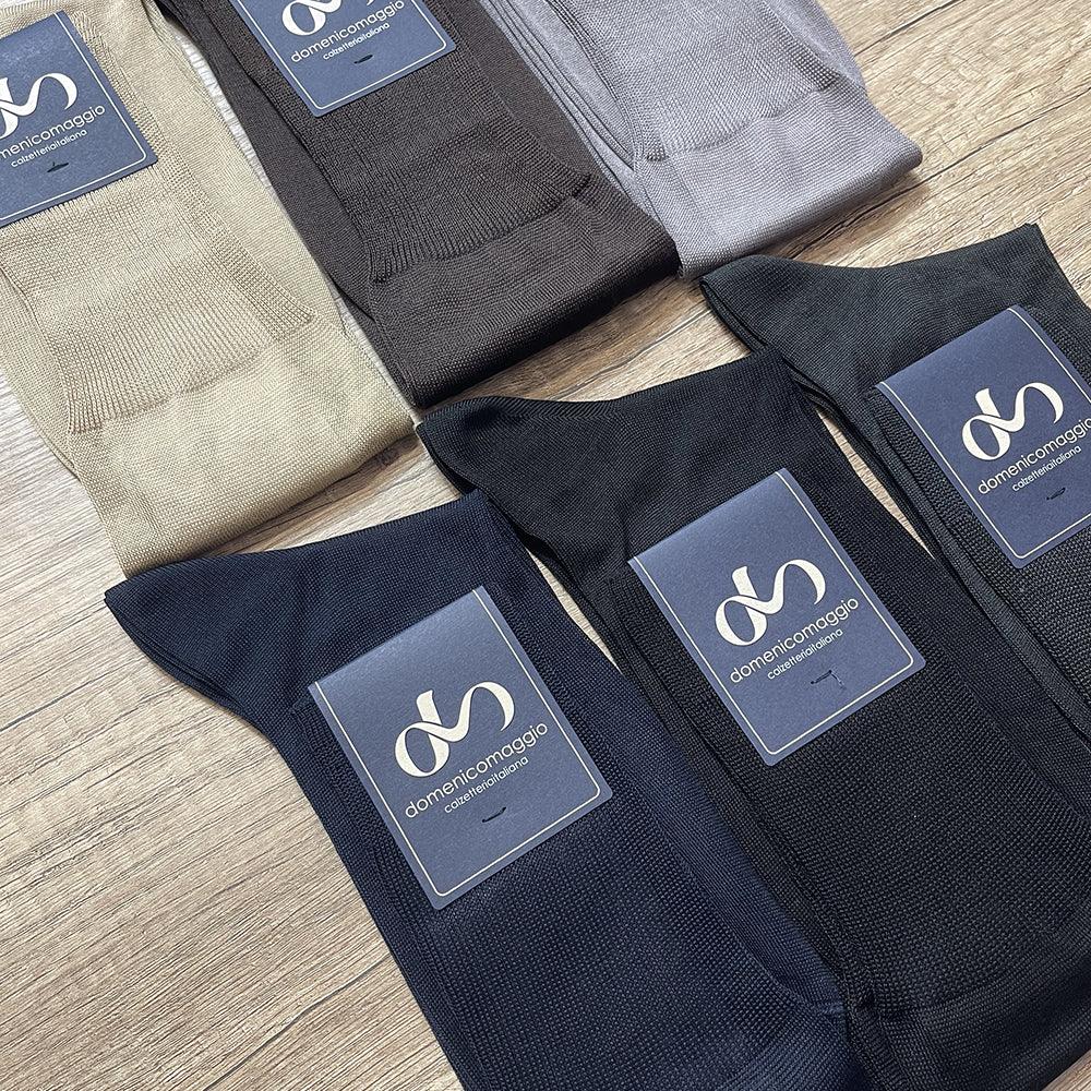 Domenico Maggio Calza Lunga da Uomo in Filo Scozia DM388 S50 - Passarelli Biancheria