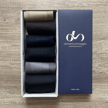 Domenico Maggio Calza Lunga da Uomo in Filo Scozia DM388 S50 - Passarelli Biancheria