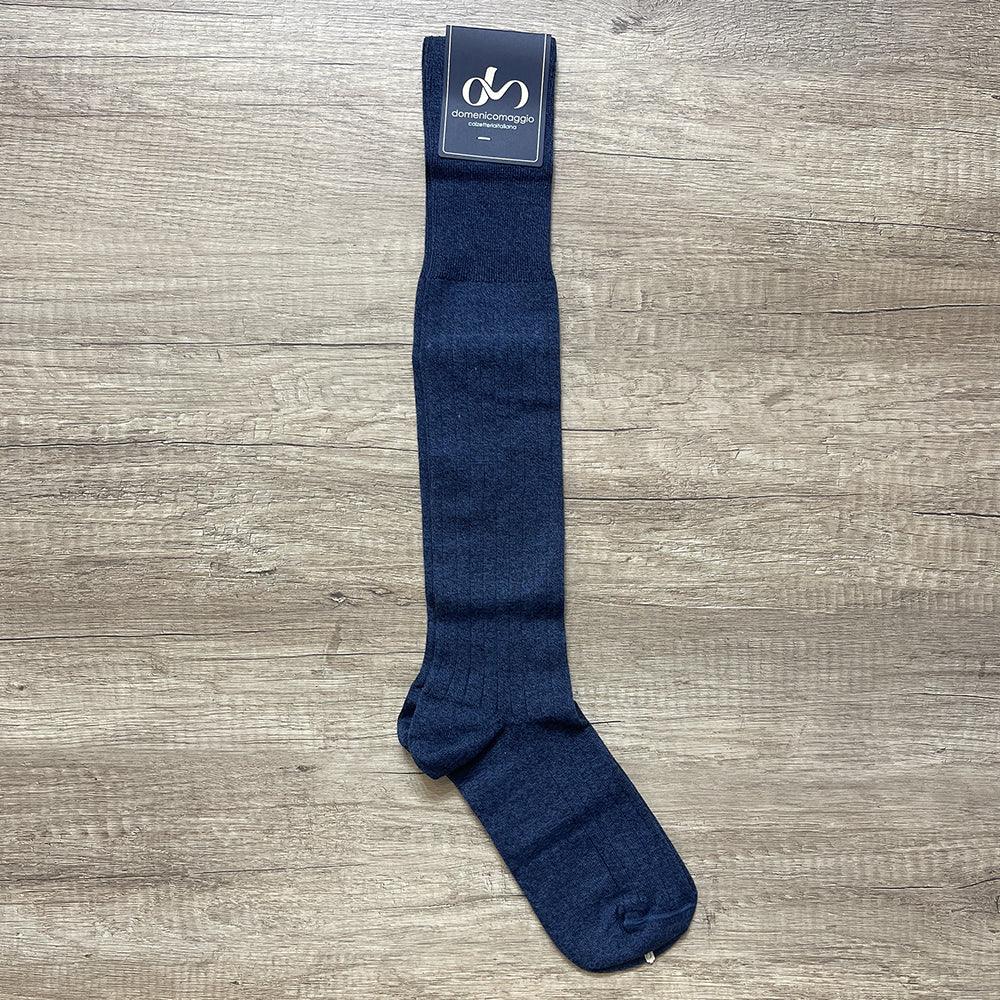 Domenico Maggio Calza lunga da Uomo in Caldo Cotone Costine DM030 S70 - Passarelli Biancheria