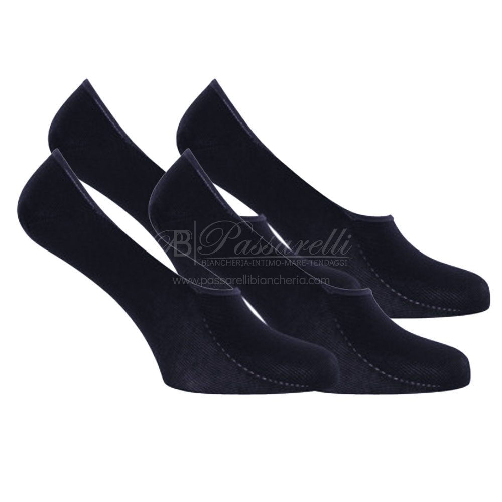 Domenico Maggio Salvapiede Confezione da 2 Paia Unisex in Cotone DM049